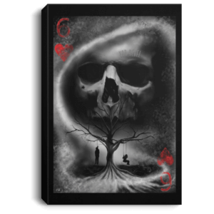 6 of Hearts By Von Rebel Canvas(24in. by 36in.)