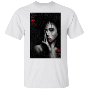 2 of Hearts Von Rebel with Red script T-Shirt