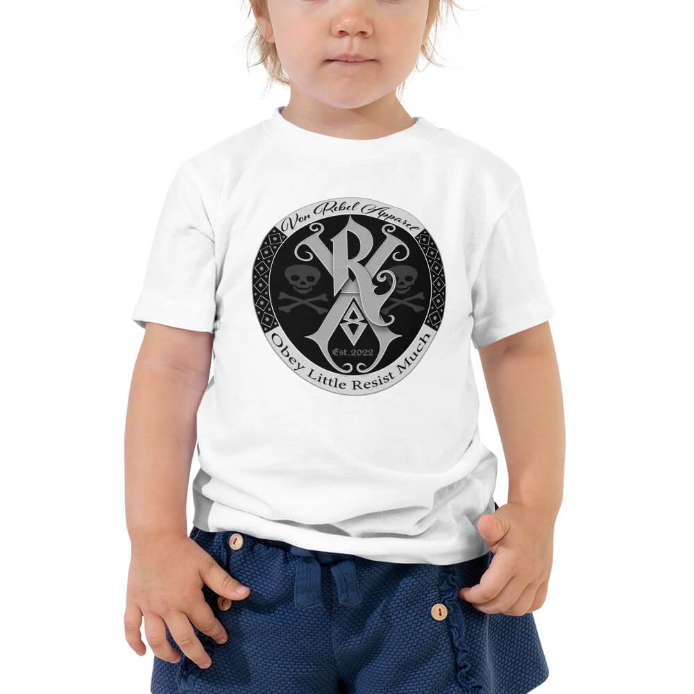 Von Rebel Apparel Logo Toddler Short Sleeve Tee 1 Von Rebel Apparel Logo Toddler Short Sleeve Tee