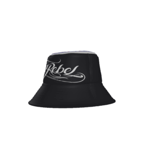 Cali Life Style Von Rebel White script Bucket Hat