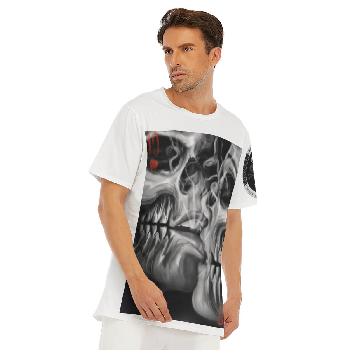 New 10 of HEARTS Von Rebel Men’s T-Shirt | 100% Cotton 5 New 10 of HEARTS Von Rebel Men’s T-Shirt | 100% Cotton - Image 5
