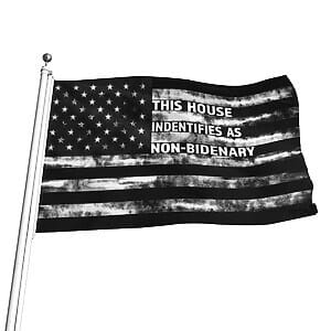 NON-BIDENARY BLACK FLAG
