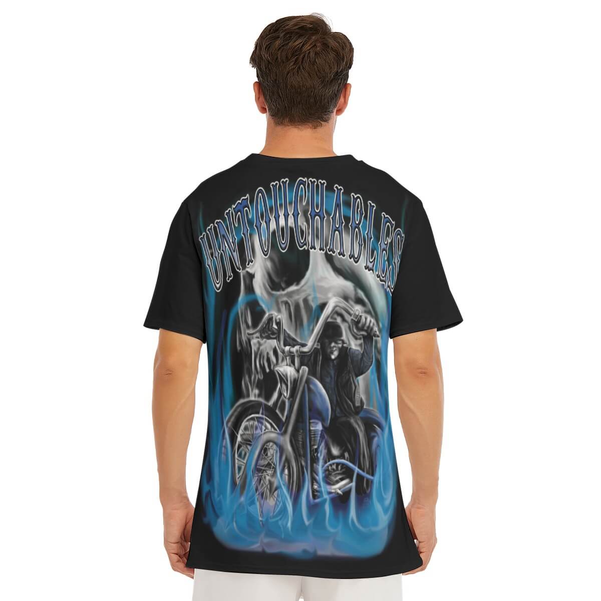 UNTOUCHABLES DEVILS DICIPLES FAMILY MEMBERS ONLY Von Rebel T-Shirt | 100%Cotton 3 UNTOUCHABLES DEVILS DICIPLES FAMILY MEMBERS ONLY Von Rebel T-Shirt | 100%Cotton - Image 3