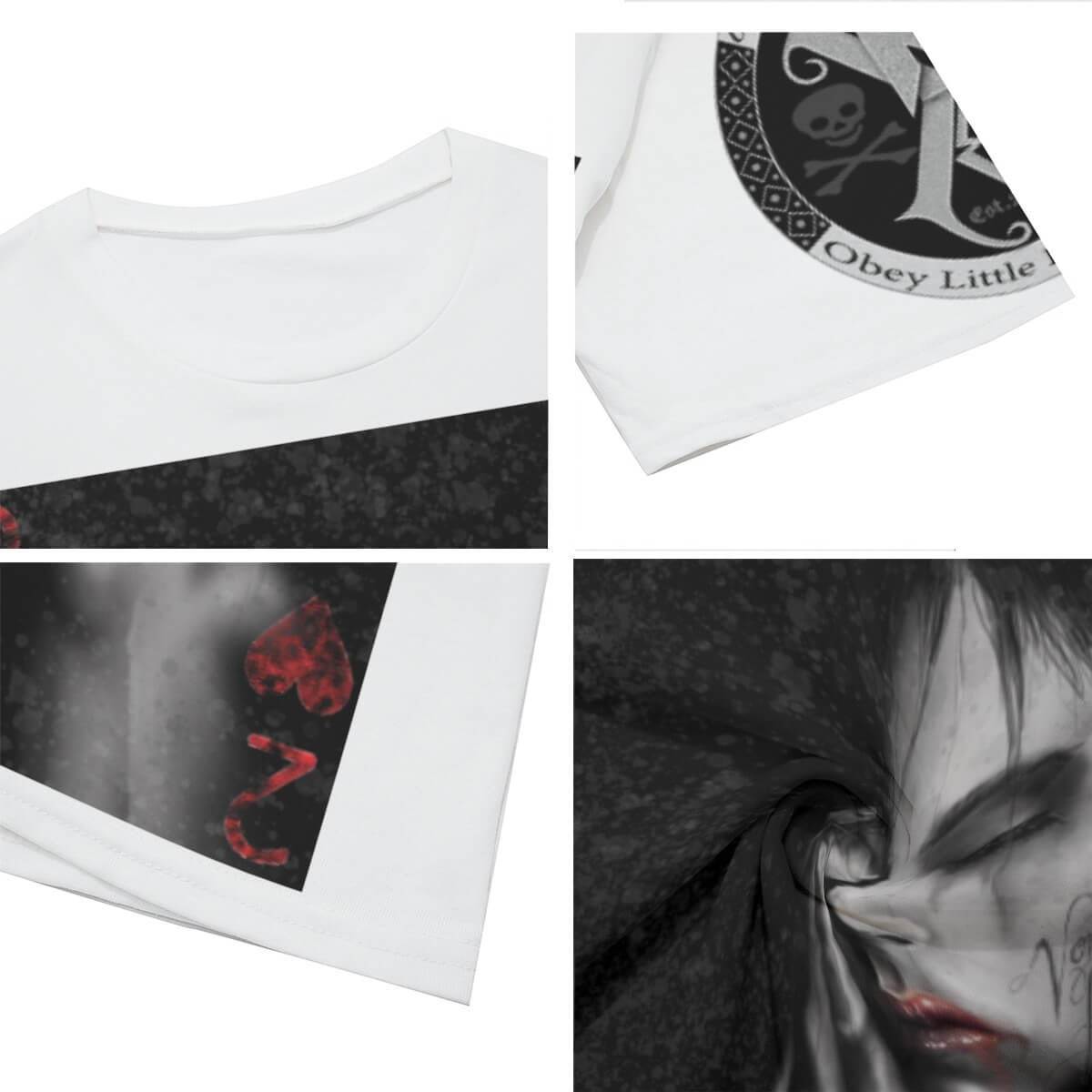 2 of HEARTS Von Rebel Men's T-Shirt | 100% Cotton 4 2 of HEARTS Von Rebel Men's T-Shirt | 100% Cotton - Image 4